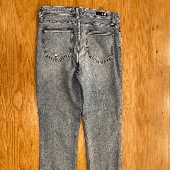 KUT From The Kloth Reese Fab Ab Ankle Straight Leg Button Fly - 2 - Picture 10 of 15
